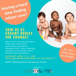 Join us at Parent Voices for change!